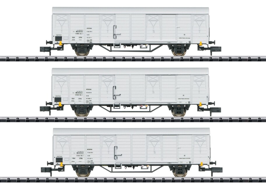 Minitrix 15316 3-Set Güterwagen "Kühlzug", Ep. IV DR