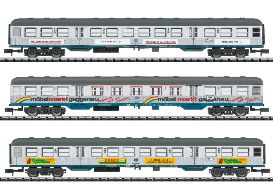 Minitrix 18213 3-Set Personenrwagen Ep. V DB