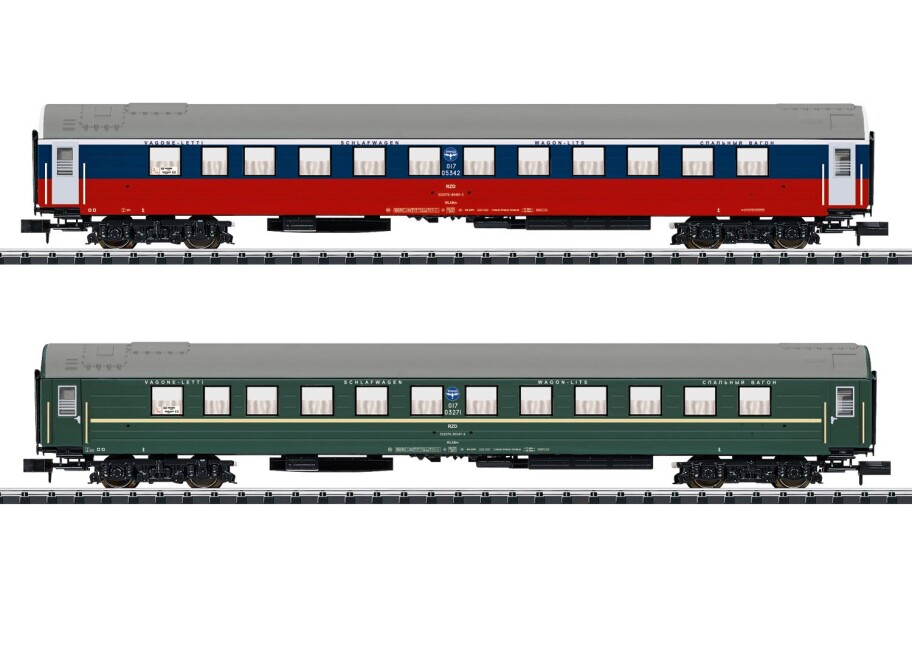 Minitrix 18252 2-Set Wagen "EC Venezia" Ep. V RZD Teil 1