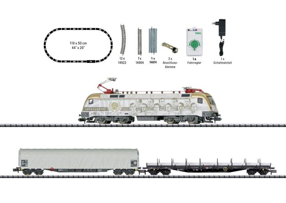 Minitrix 11151 Start-Set Güterzug Taurus