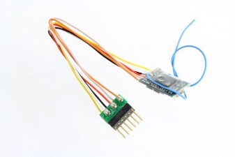 ESU 54684 LokPilot micro V4.0, DCC Decoder, mit 6-poligem Stecker NEM 651 mit Kabelbaum