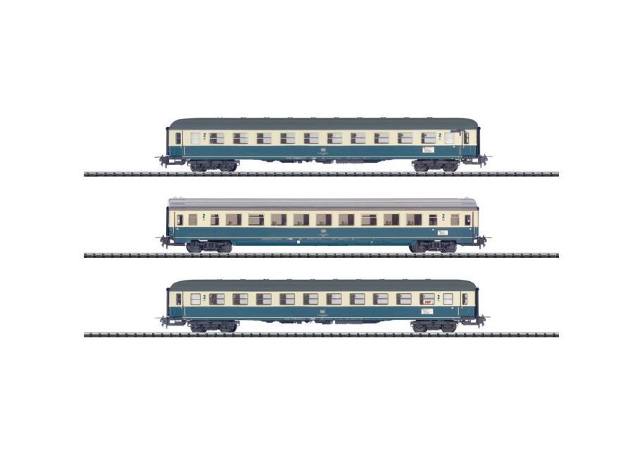 Trix Express 31165 3-Set Schnellzugwagen "IC 690 Hohenstaufen" Ep. IV DB