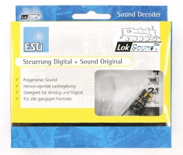 ESU 54898 LokSound micro V4.0 mit Next18 Schnittstelle, mit Wunschsound