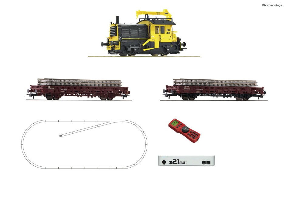 Roco 51333 Startpackung Serie 2000 mit Güterzug NS