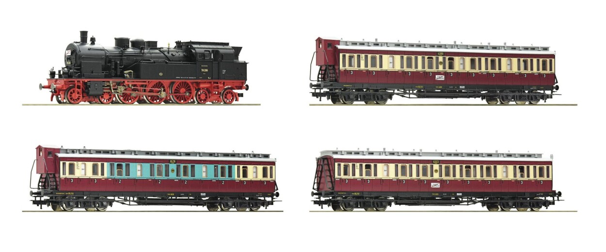 Roco 61480 6-Set BR 56 Preußischer Güterzug Ep. I K.P.E.V.