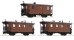 Roco 34043 3-Set Personenwagen Ep. I R&uuml;KB