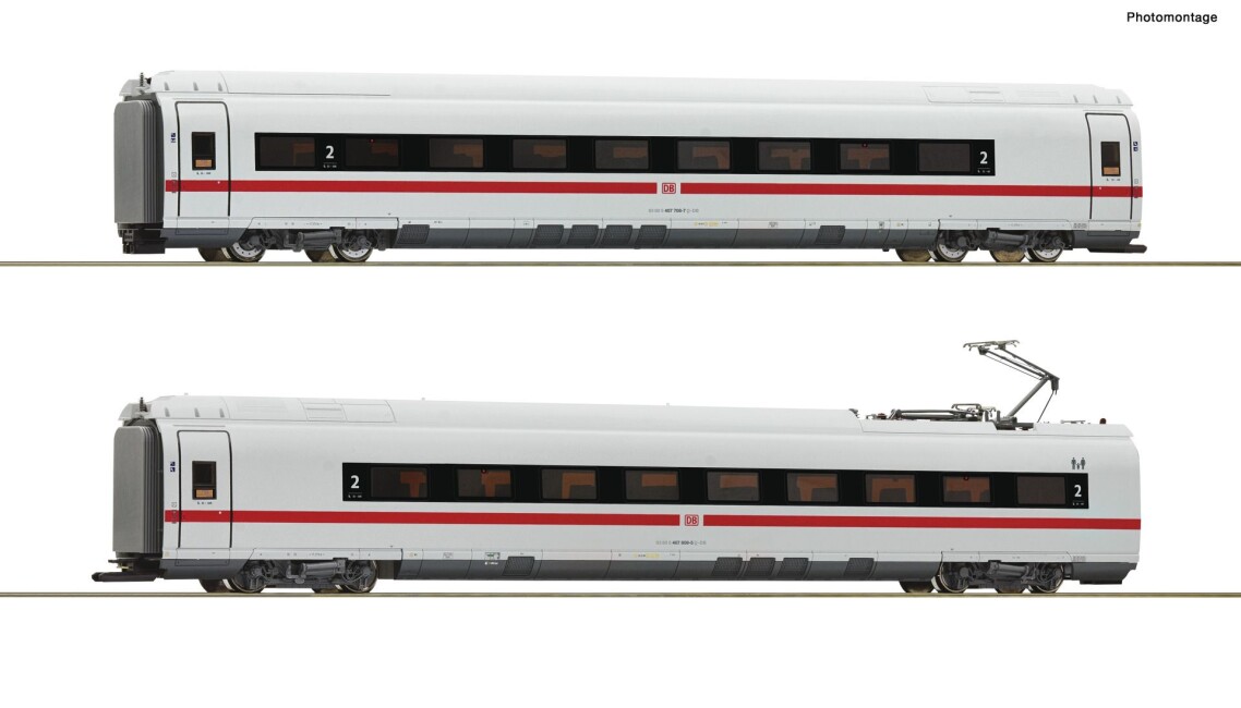 Roco 72098 2-Set Zwischenwagen ICE Ep. VI DB AG