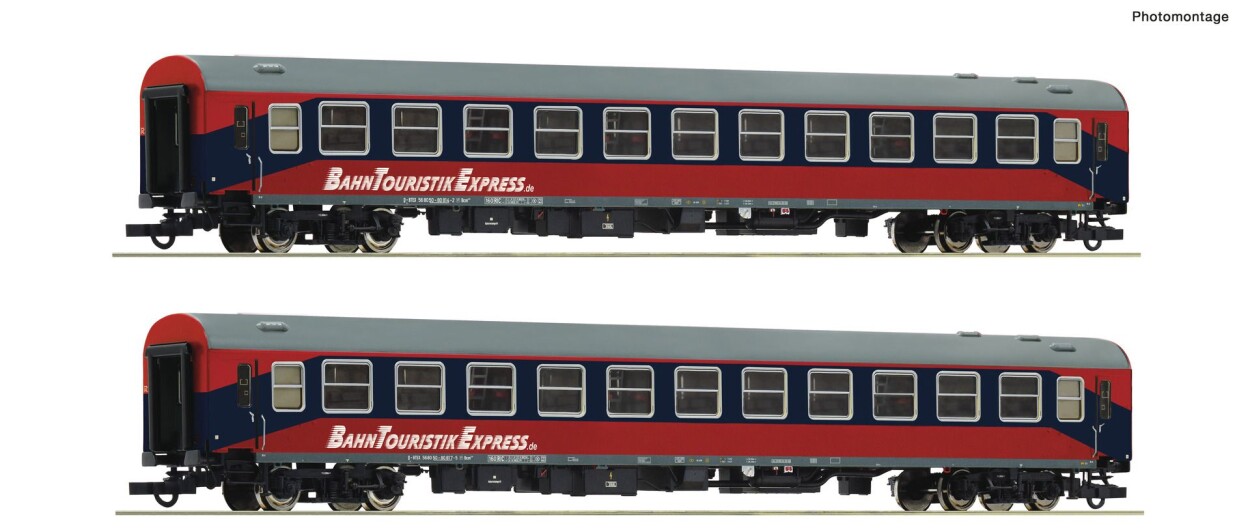 Roco 74055 2-Set Liegewagen Ep. VI BTE