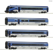 Roco 74066 4-Set Personenzug Ep. VI CD AC