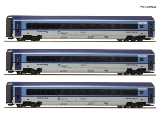 Roco 74067 3-Set Personenzug Ep. VI CD