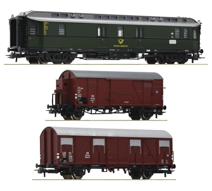 Roco 74091 3-Set Postzug Ep. III DB