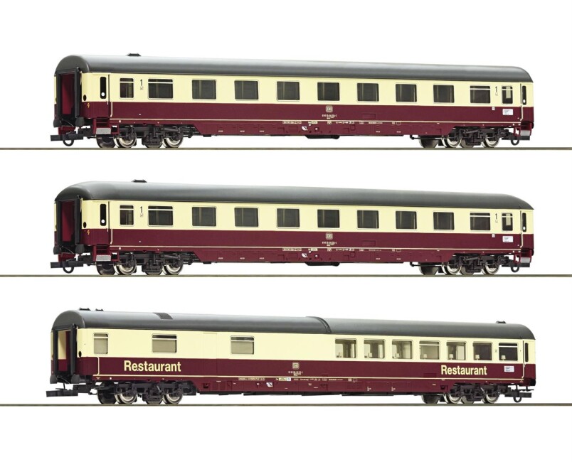 Roco 74096 3-Set Autoreisezug „Christoforus-Express“ Ep. IV DB