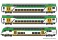 Roco 74160 3-Set Doppelstockwagen Ep. VI Koleje Mazowieckie