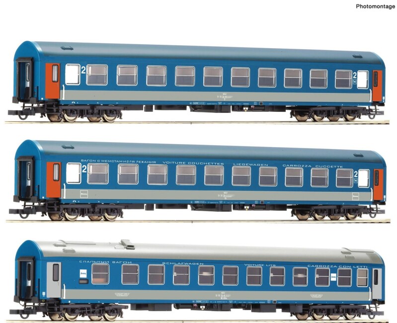 Roco 74188 3-Set Personenwagen Ep. IV-V MAV