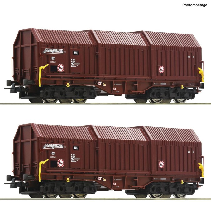 Roco 76041 2-Set Teleskophaubenwagen Ep. IV-V DB