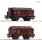 Roco 76043 2-Set Klappdeckelwagen Ep. III PKP