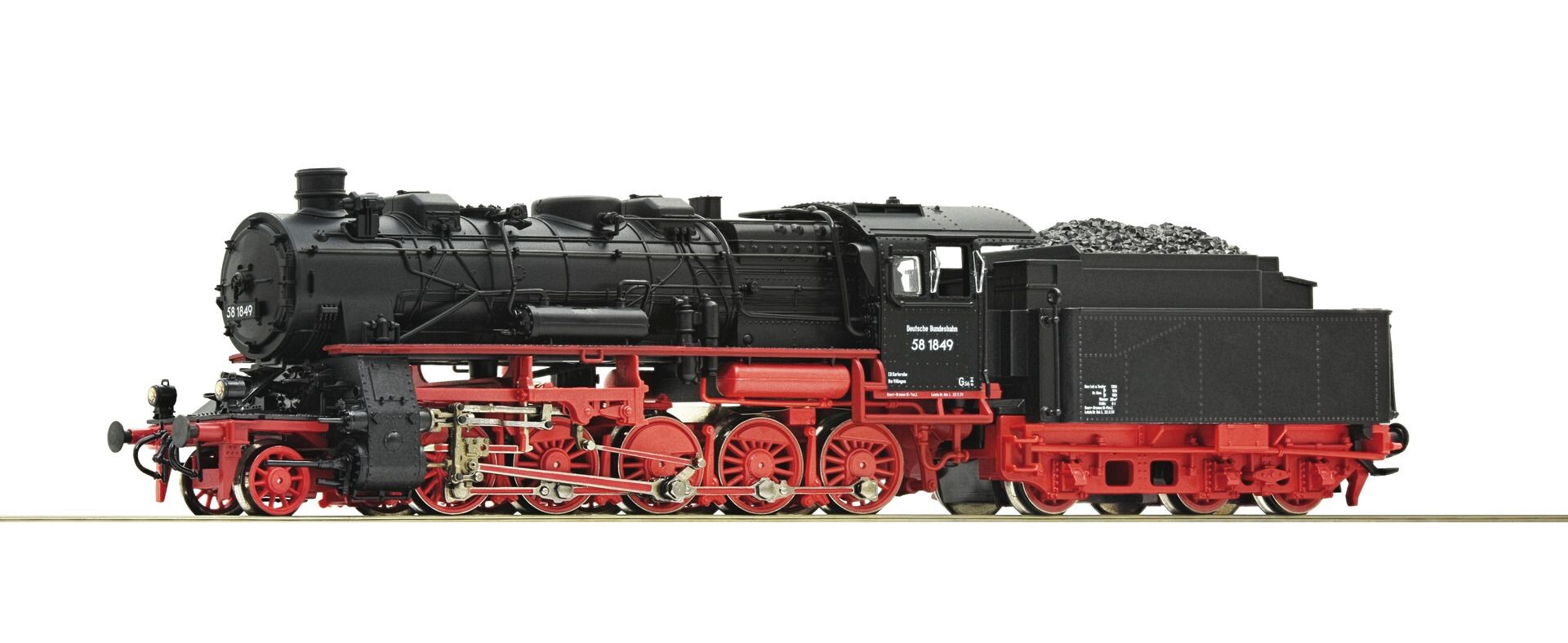 ROCO Professional ep VI ech HO ref 63291 Locomotive Vapeur DRG BR 50 007 boite