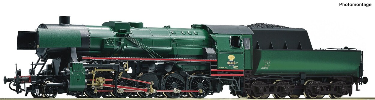 Roco 78272 BR 52 Dampflokomotive, 26.101 Ep. V-VI PFT-TSP Sound AC