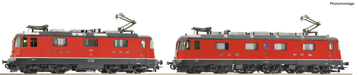 Roco 71410 2-Set Re 10/10 E-Lok Ep. IV SBB Sound