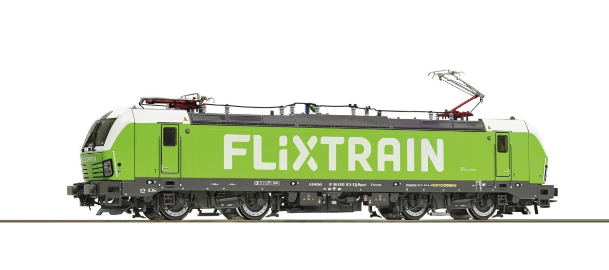 Roco 73313 BR 193 E-Lok Ep. VI Flixtrain Sound