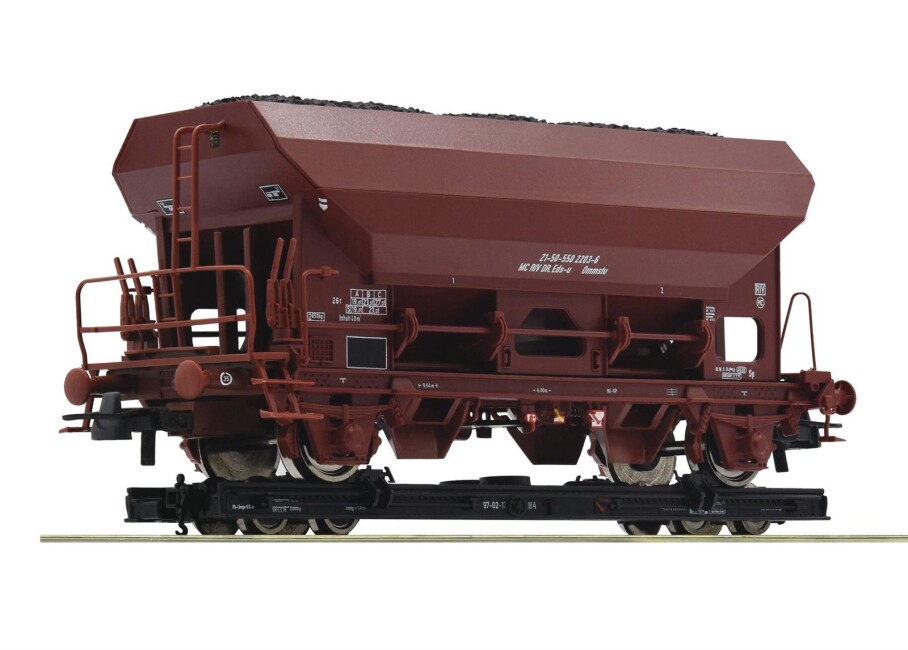 Roco 34574 Rollwagen + Güterwagen Ep. IV DR