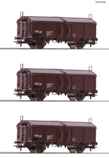 Roco 66178 3-Set Schiebedachwagen Ep. IV-V &Ouml;BB