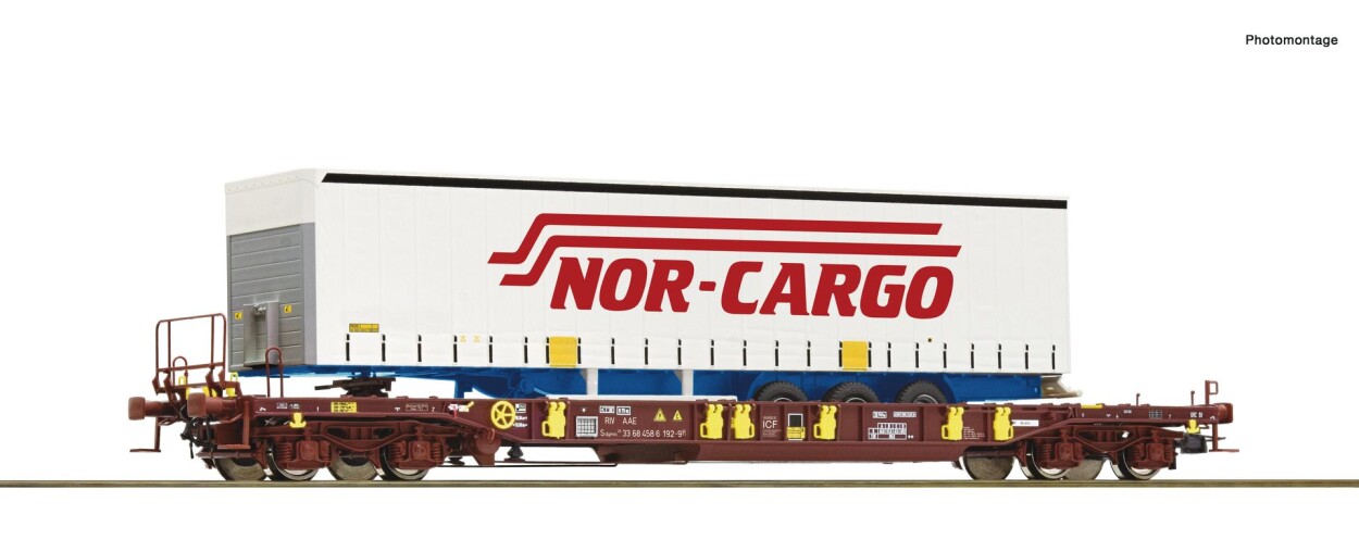 Roco 76222 Taschenwagen T3 "NOR-CARGO", Ep. VI AAE