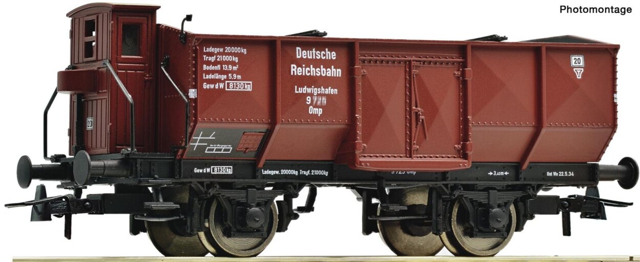 Roco 76300 Offener Güterwagen Ep. II DRG