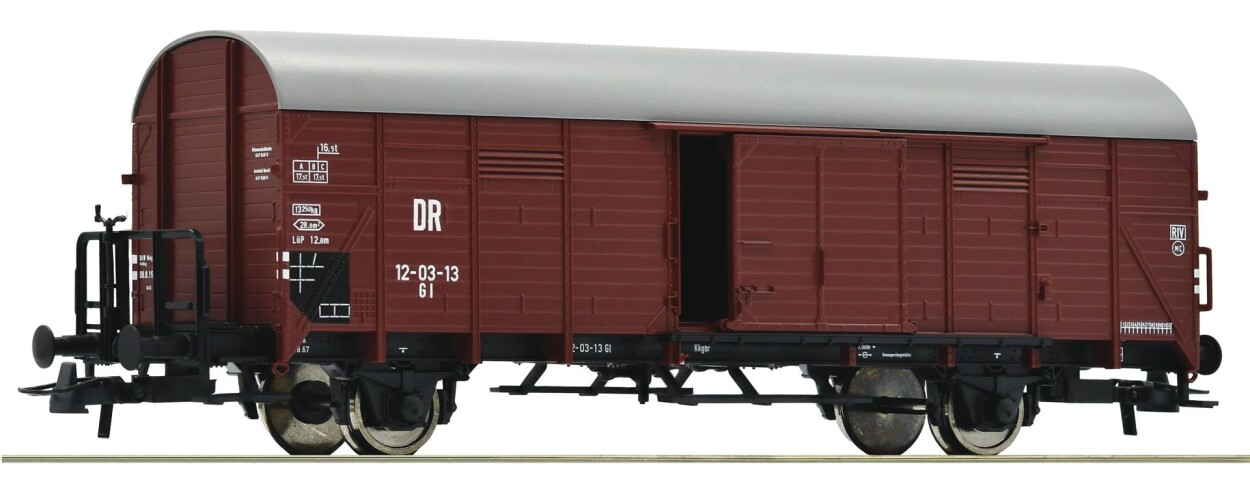 Roco 76308 Gedeckter Güterwagen Ep. III-IV DR
