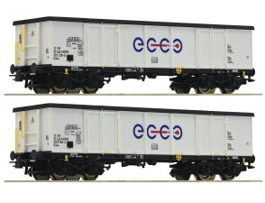 Roco 76731 2-Set Offene G&uuml;terwagen Ep. VI Ecco Rail