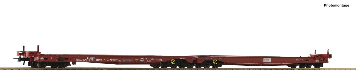 Roco 76756 Doppelwippenwagen Ep. IV FS