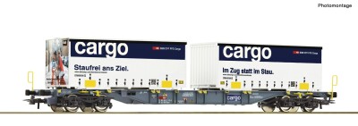 Roco 77341 Containertragwagen Ep. VI SBB