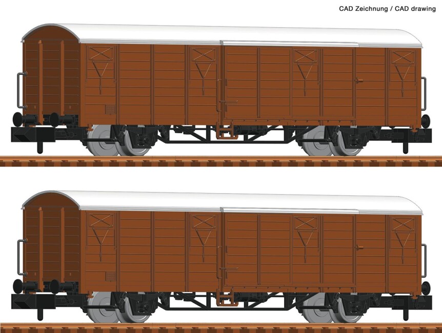 Fleischmann 826213 2-Set Güterwagen Ep. V DB AG