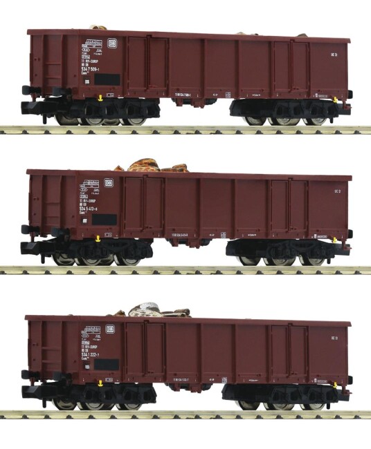 Fleischmann 828345 3-Set Güterwagen Ep. IV DB