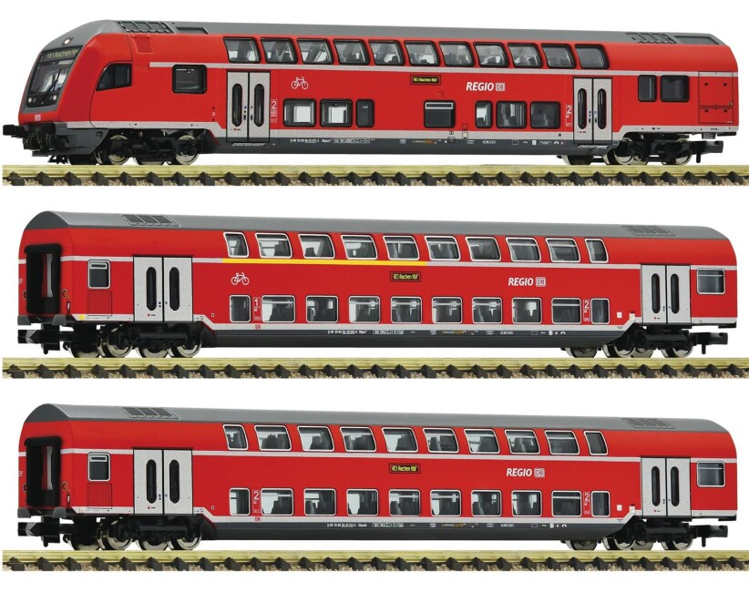 Fleischmann 862810 3-Set Doppelstockwagen Ep. VI DB AG