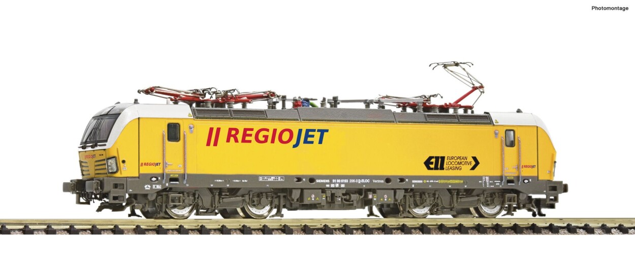 Fleischmann 739392 BR 193 E-Lok Ep. VI Regiojet Sound