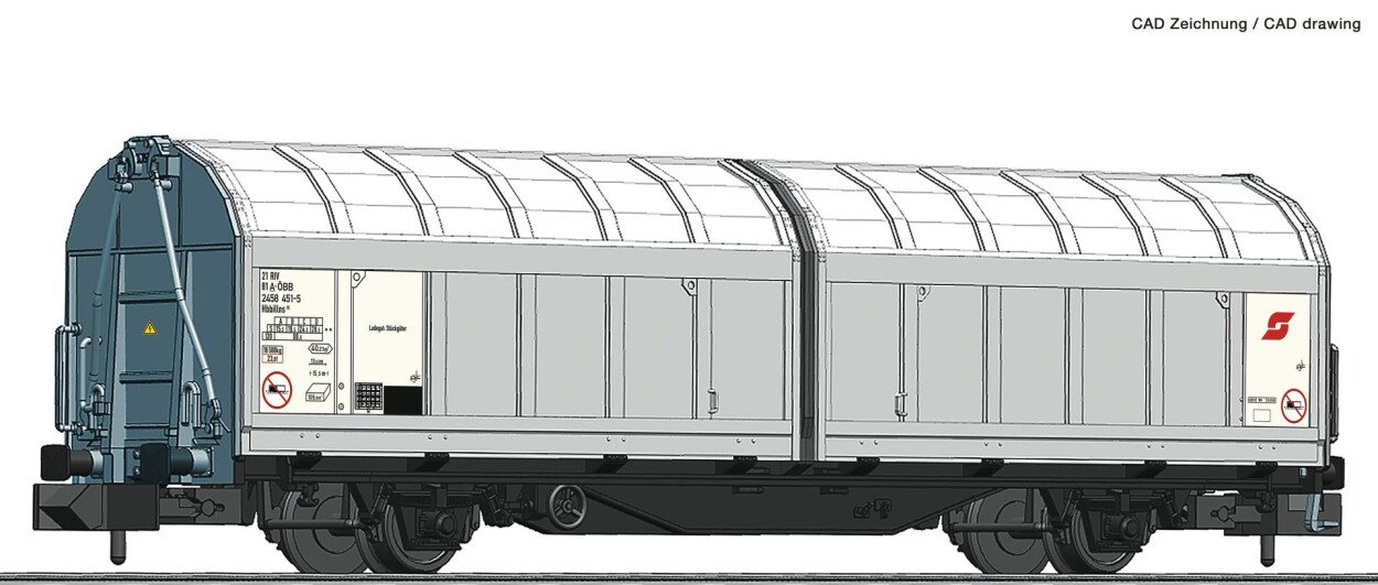 Fleischmann 826252 Schiebewandwagen Ep. VI ÖBB