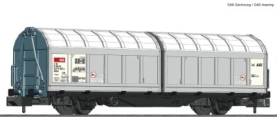 Fleischmann 826253 Schiebewandwagen Ep. VI SBB Cargo