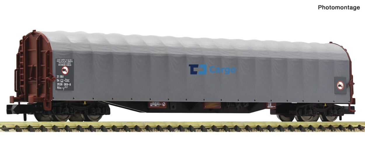 Fleischmann 837708 Schiebeplanenwagen Ep. VI CD