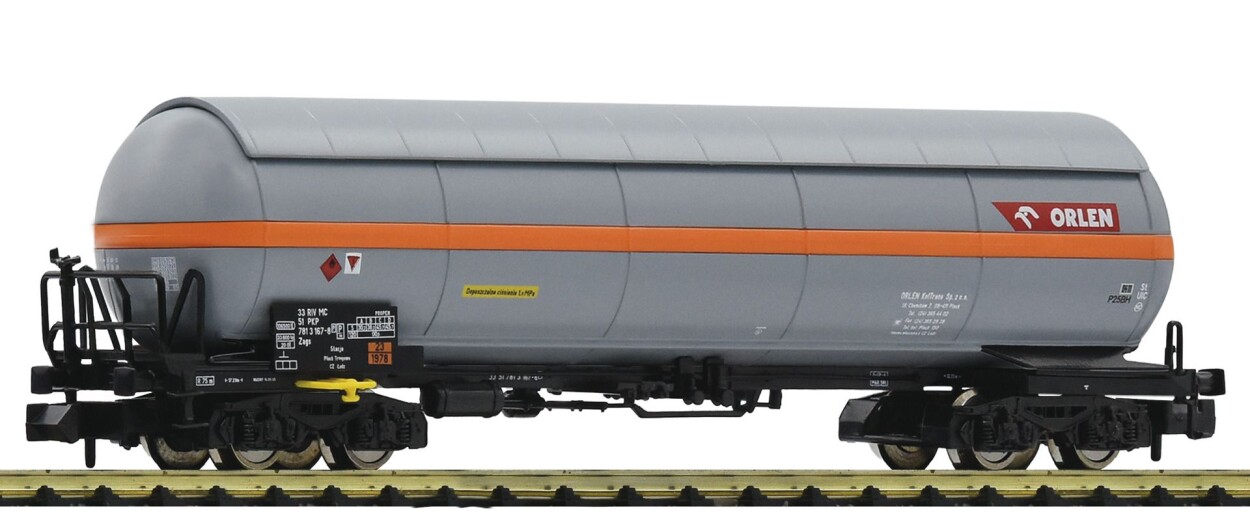 Fleischmann 849109 Druckgaskesselwagen Ep. V PKP