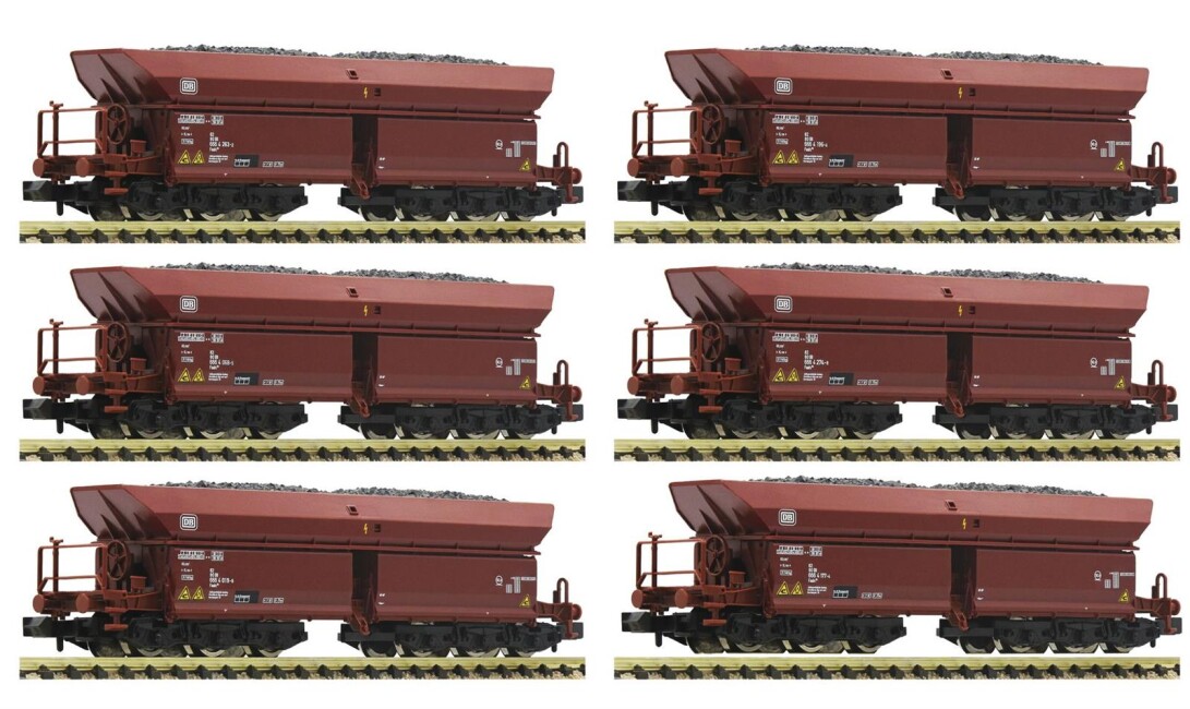 Fleischmann 852702 12er Display Selbstentladewagen Faals 150 Ep. IV DB