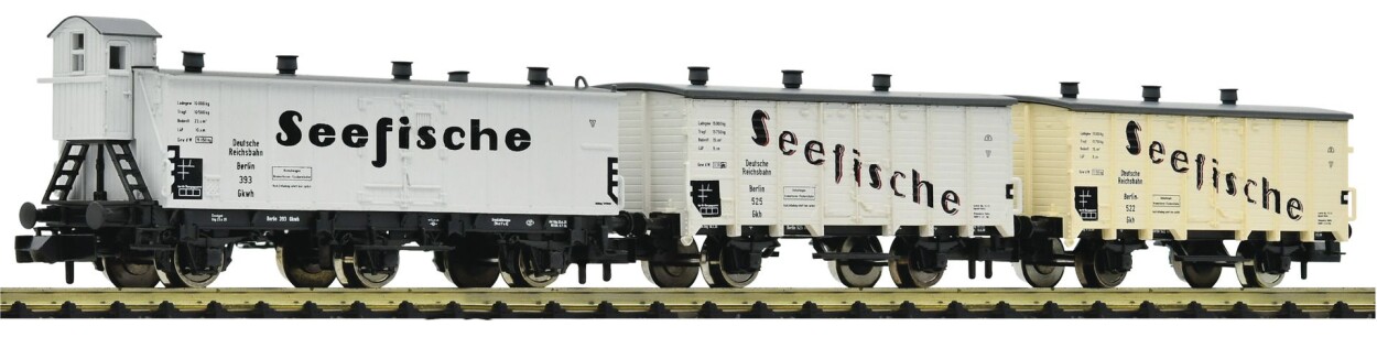Fleischmann 881810 3-Set Kühlwagen  Ep. II DRG