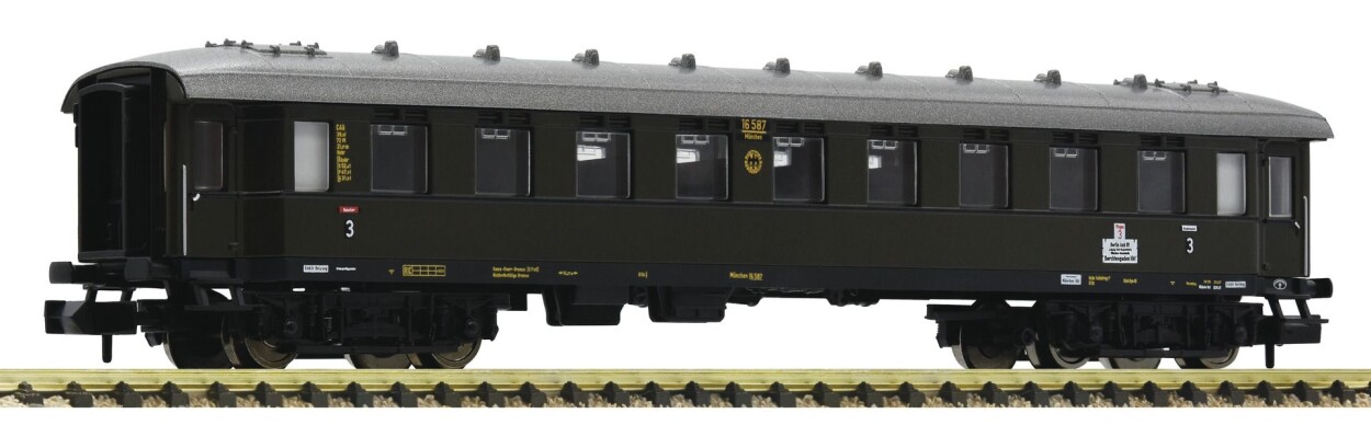 Fleischmann 863203 Personenwagen 3. Kl. Ep. II DRG