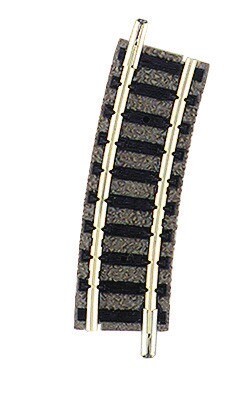 Fleischmann 9122 Gebogenes Gleis R1, 15°