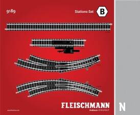 Fleischmann 9189 Stations-Set B