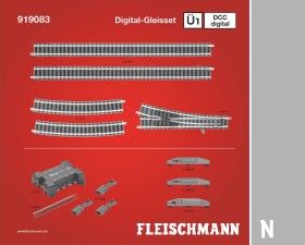 Fleischmann 919083 DCC digital, Gleisset &Uuml;1
