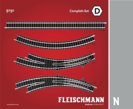 Fleischmann 9191 Complett-Set D