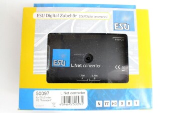 ESU 50097 L.Net converter zum Anschluss von Handreglern und R&uuml;ckmeldemodulen an ECoS oder CS &quot;Reloaded&quot;