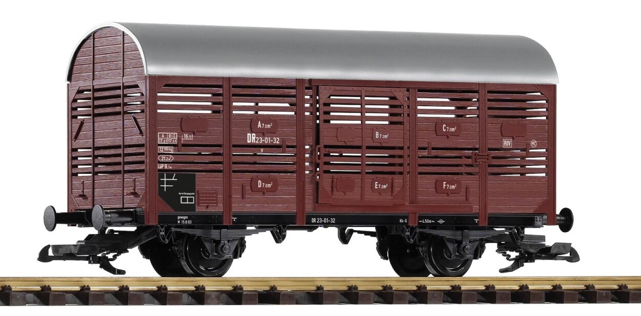 PIKO 37955 Gedeckter Güterwagen Ep. III DR
