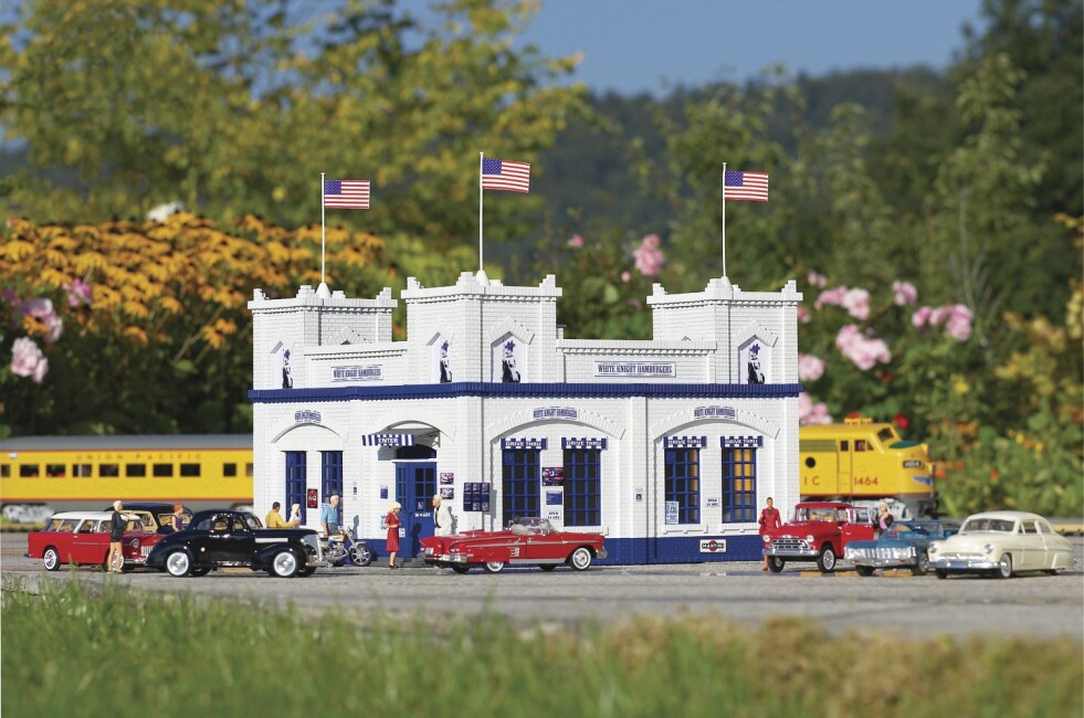 PIKO 62114 Schnellimbiß "White Knight Hamburger"